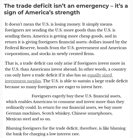 深观察丨美国贸易逆差的两大真相 深观察丨美国贸易逆差的两大真相
