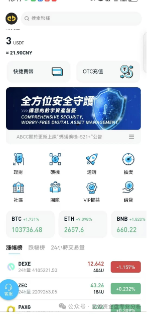 今天要曝光的【ABCC】交易所跟单盘，其模式与之前崩盘的悦比特如出一辙。令人不解的是，很多悦比特的会员竟然又跳进了这个新坑！
