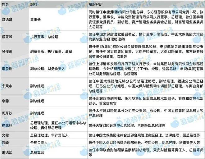 申能财险治理拼图扩容：两名副总获批，“增员”区域舵手、技术专家